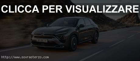 Nuova Citroen C5 X 2021: Dimensioni e Immagini