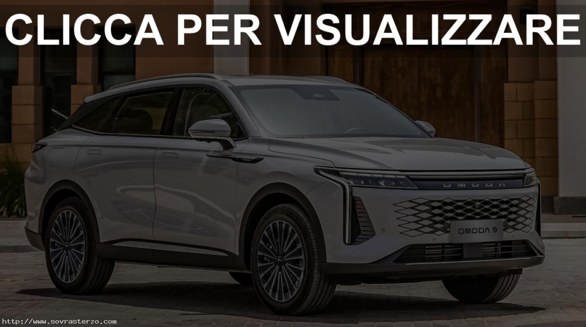Nuova OMODA 9 2025: Prezzi, Dimensioni, Motori e Uscita in Italia